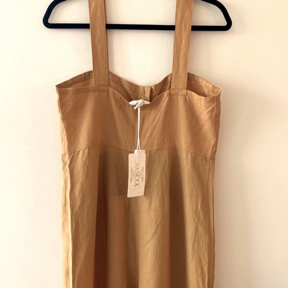 Sancia Alaro Wide-Leg Linen Jumpsuit Anthropologie - Picture 10 of 11